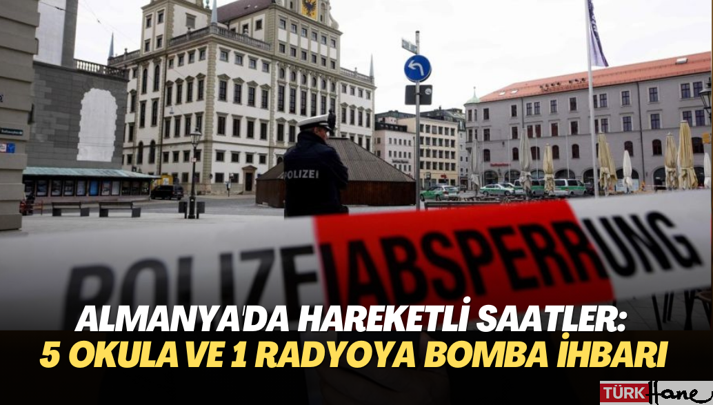 Almanya’da hareketli saatler: 5 okula ve 1 radyoya bomba ihbarı yapıldı