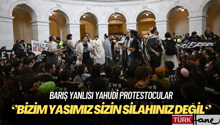 ABD’de Yahudi protestocular kongre üyelerinin odalarını işgal etti