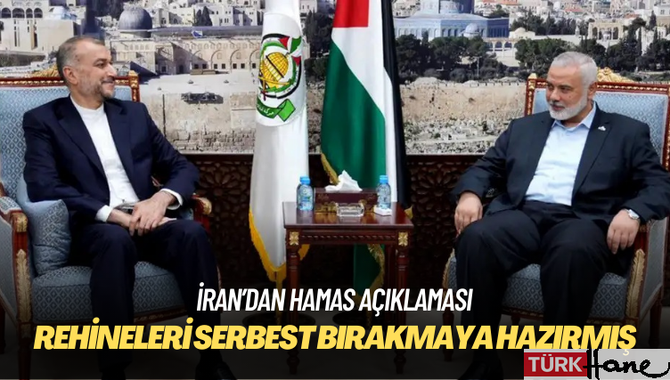 İran: Hamas rehineleri serbest bırakmaya hazır