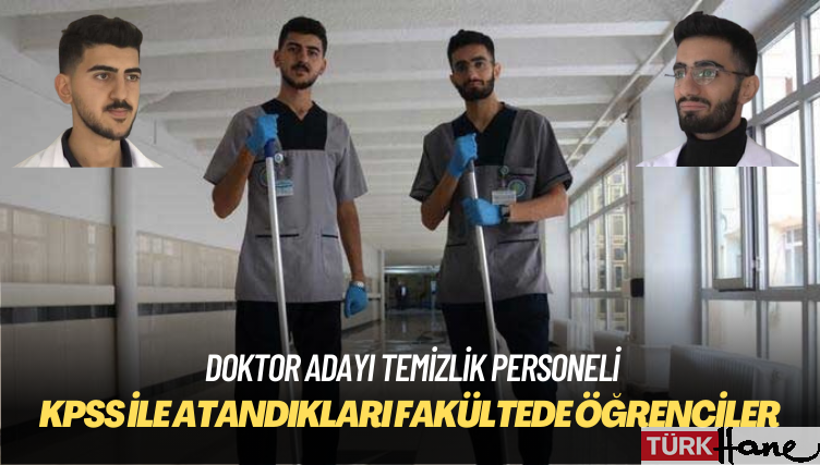 Diyarbakır’da iki tıp öğrencisi temizlik personeli olarak atandı