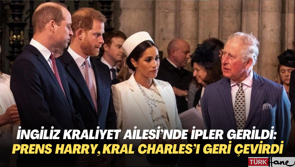 İngiliz Kraliyet Ailesi’nde ipler gerildi: Prens Harry, Kral Charles’ın davetini geri çevirdi
