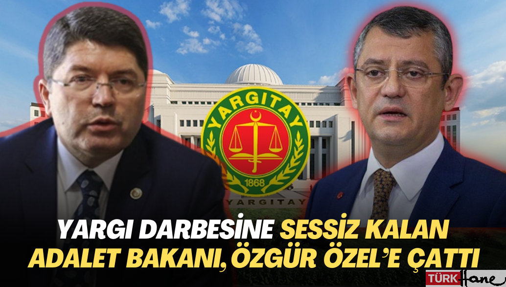 Yargı darbesine sessiz kalan Adalet Bakanı, Özgür Özel’e tepki gösteri