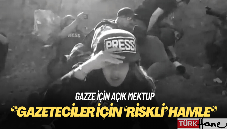 Gazetecilerden Gazze için açık mektup