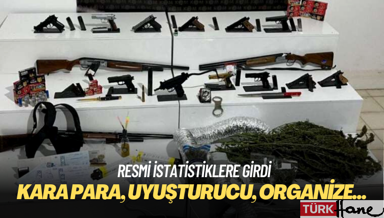 Türkiye’de uyuşturucu ve organize suçlarda artış