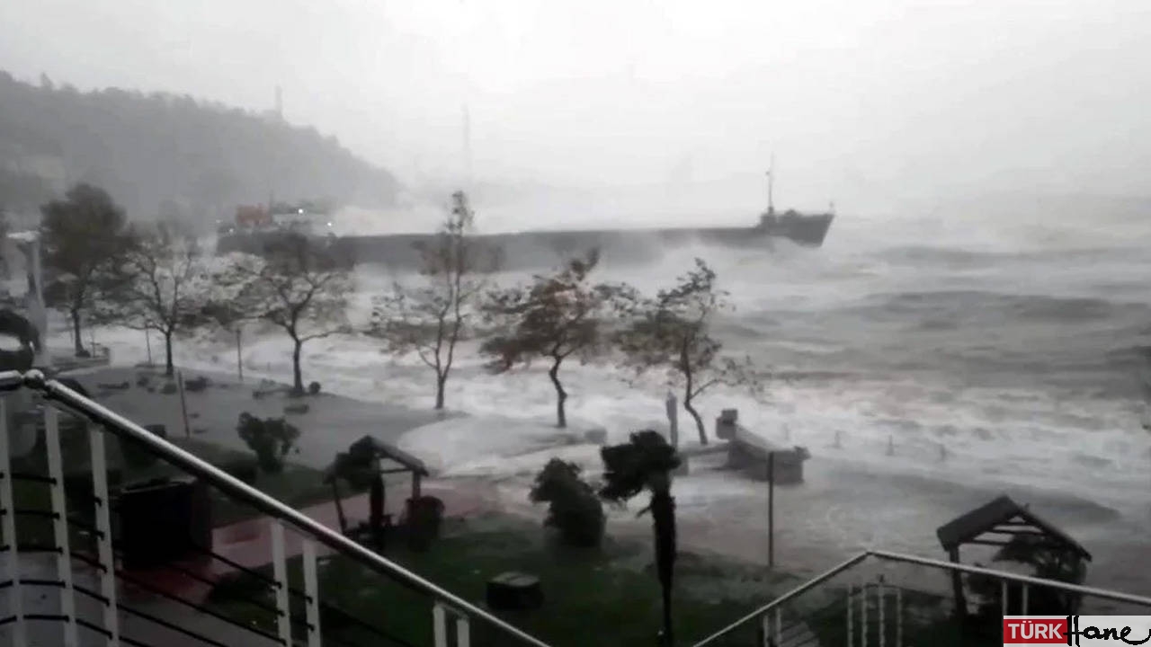 Zonguldak’ta iletişimin kesildiği gemi battı