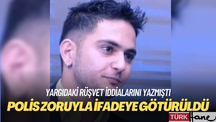 Gazeteci Furkan Karabay polis zoruyla ifadeye götürüldü
