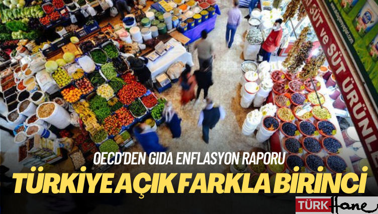 OECD raporu: Türkiye gıda enflasyonunda açık farkla ‘birinci’
