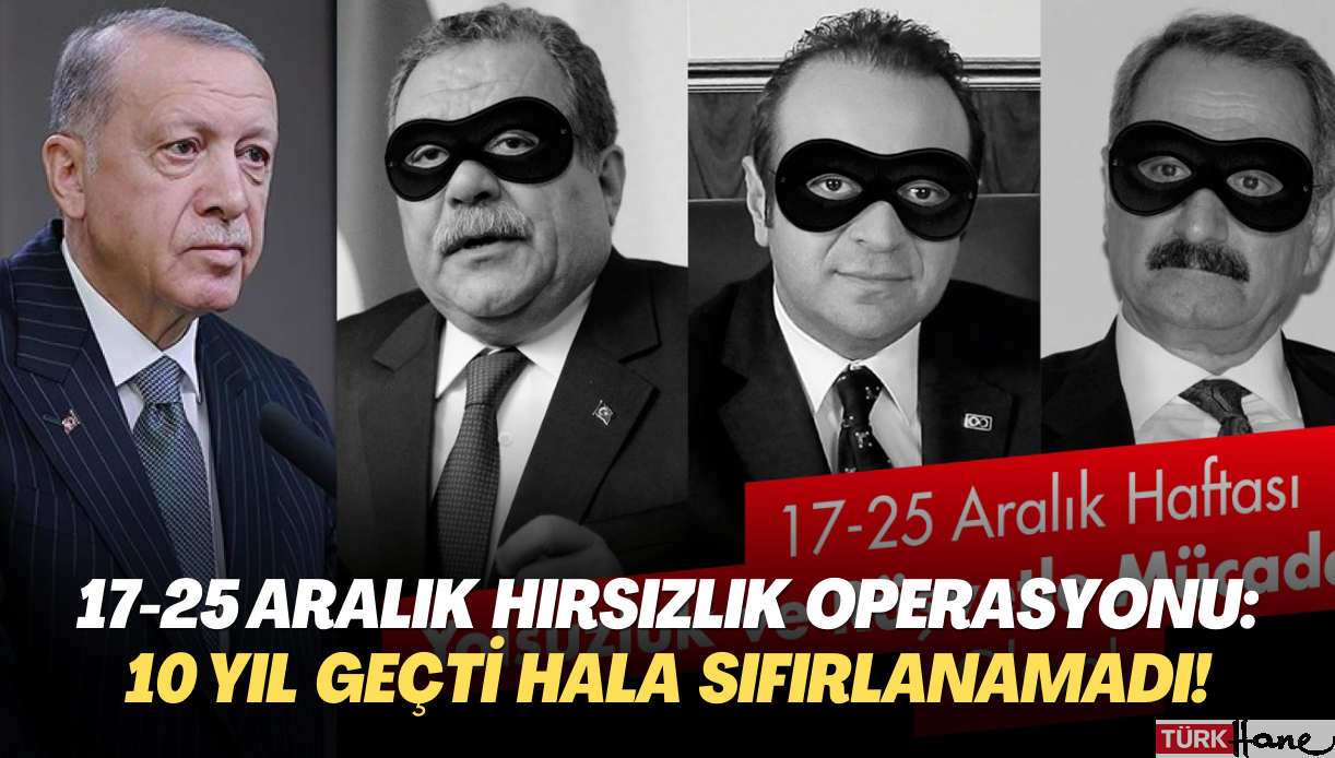 17-25 Aralık yolsuzluk ve rüşvet operasyonu: Üzerinden 10 yıl geçti hala sıfırlanamadı!