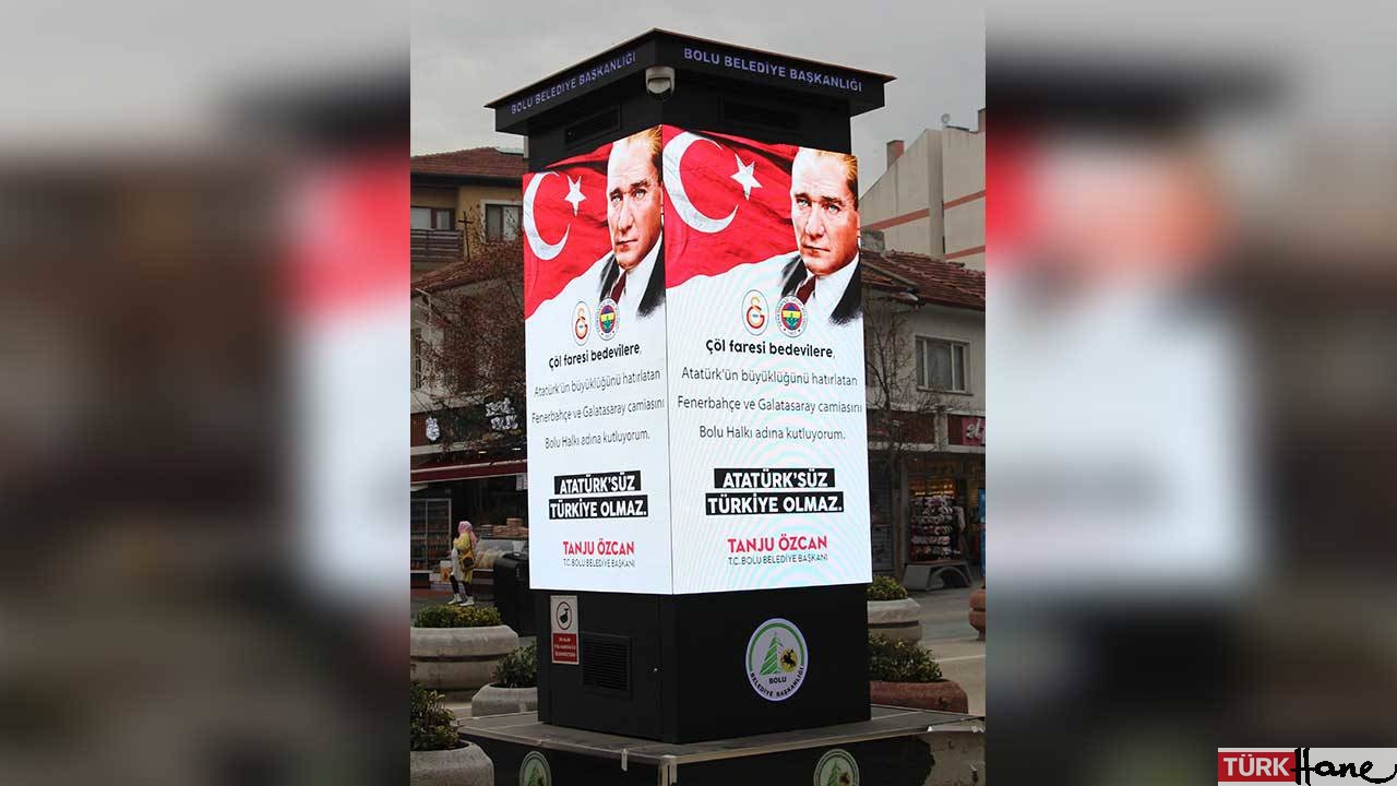Tanju Özcan’a afiş soruşturması