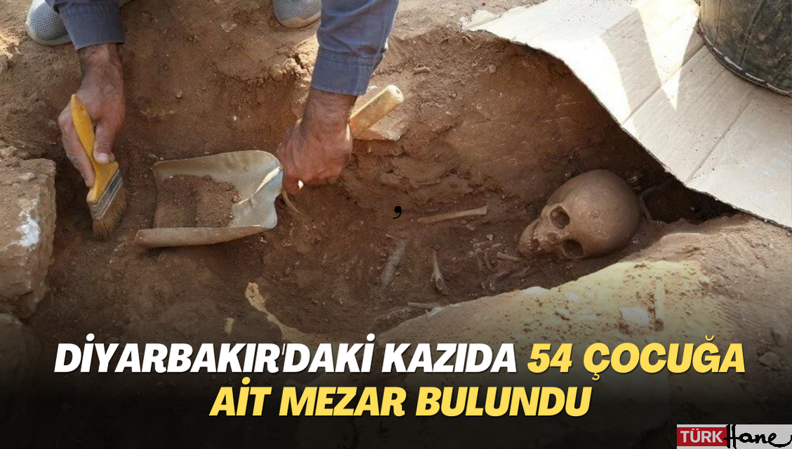Diyarbakır’daki kazıda 54 çocuğa ait mezar bulundu