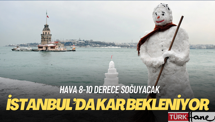 İstanbul’da kar bekleniyor