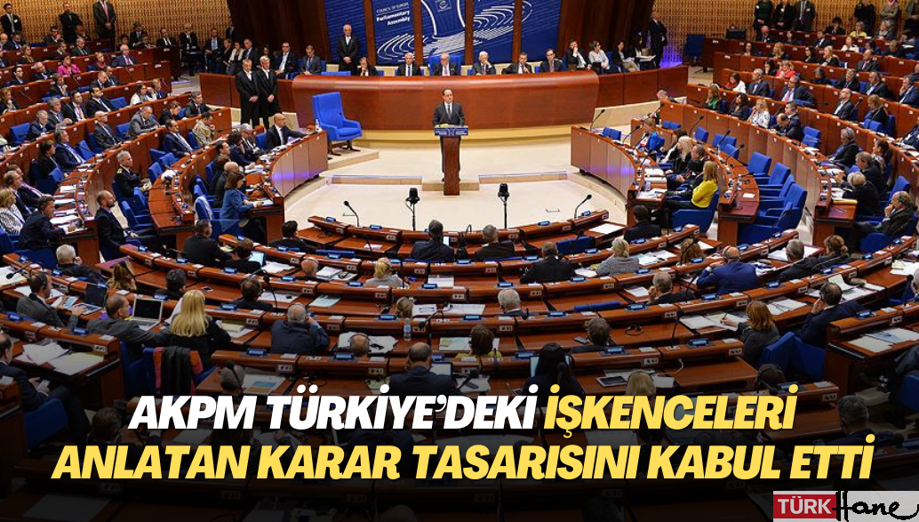 AKPM Türkiye’deki sistematik işkenceleri ve insanlık dışı muameleleri anlatan karar tasarısı kabul etti
