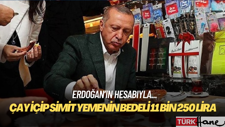 Erdoğan’ın hesabıyla: 5 kişilik ailenin bir ay boyunca sadece çay içip simit yemesinin bedeli 11 bin 250 lira