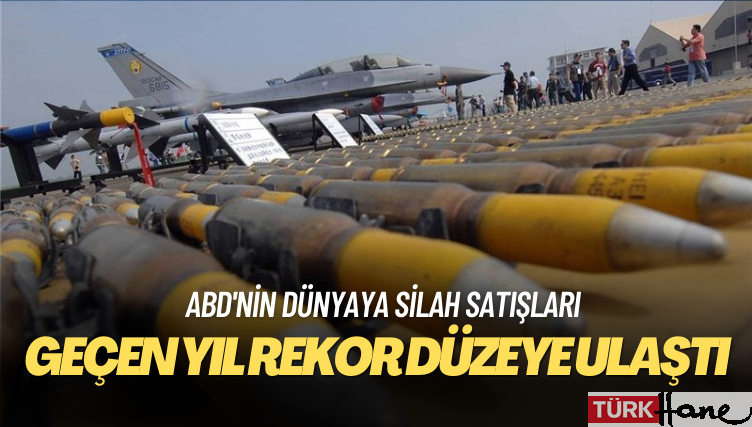 ABD’nin dünyaya silah satışları, Ukrayna savaşının etkisiyle geçen yıl rekor düzeye ulaştı