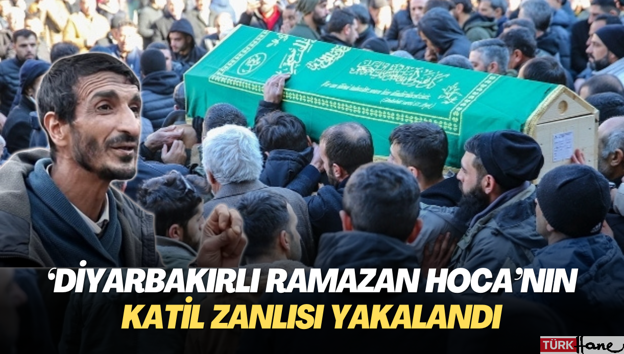 ‘Diyarbakırlı Ramazan Hoca’nın katil zanlısı yakalandı