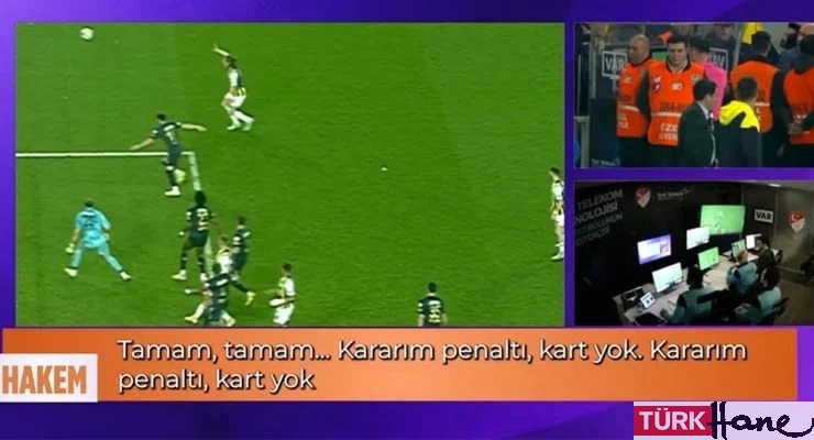 VAR kayıtları paylaşıldı: Kararım penaltı