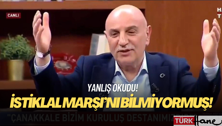 AKP adayı Turgut Altınok, İstiklal Marşı’nı bilmiyormuş!
