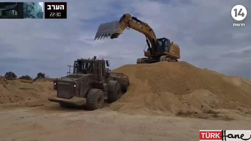 İsrail’in Gazze’yi ikiye bölen bir yol inşa ediyor