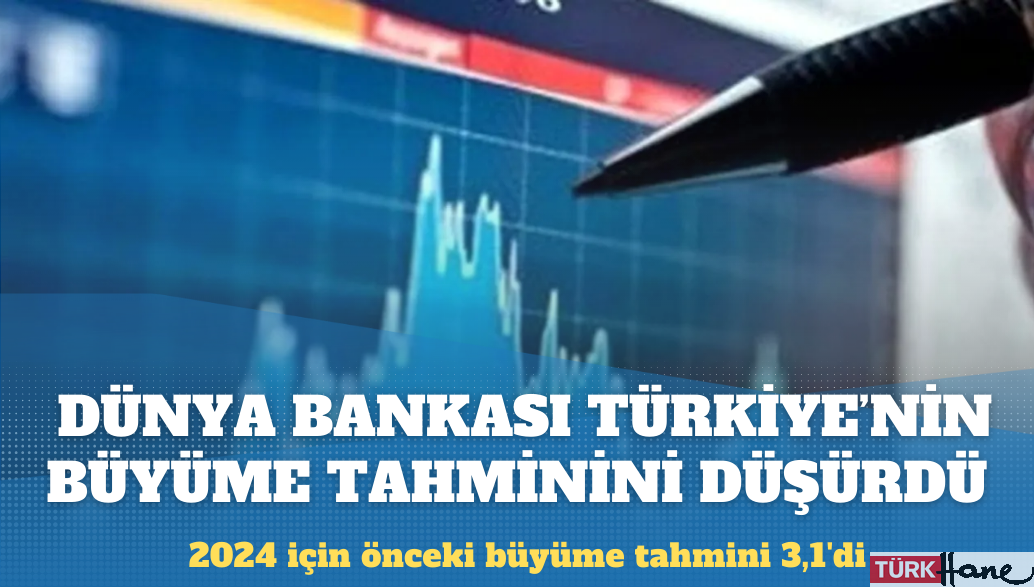 Dünya Bankası Türkiye’nin büyüme tahminini düşürdü