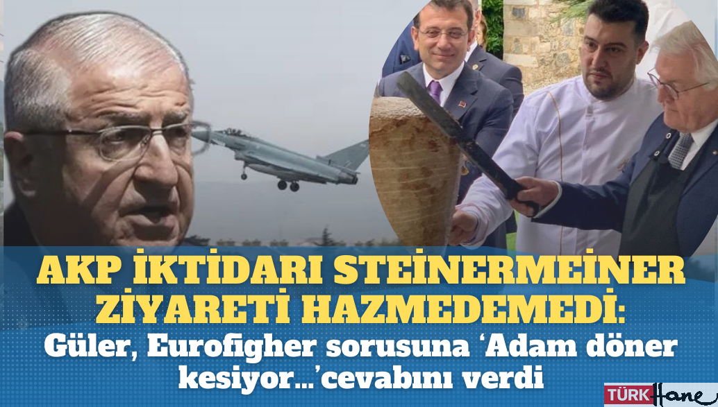AKP iktidarı ziyareti hazmedemedi: Yaşar Güler, Eurofigher sorusuna ‘Adam döner kesiyor…’ cevabını verdi