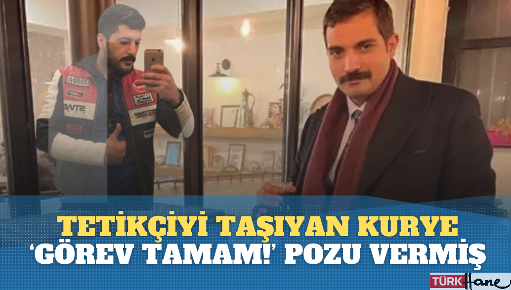 Sinat Ateş cinayetinde tetikçiyi taşıyan kuryeden ‘Görev tamam!’ pozu!