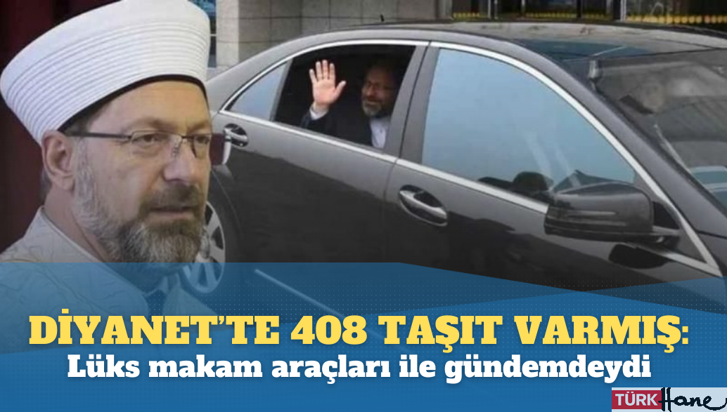 Diyanet’te 408 taşıt varmış: Lüks makam araçları ile gündemdeydi