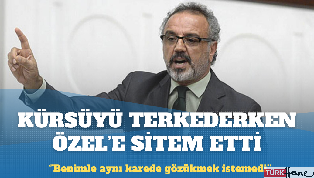 Sırrı Sakık: Özgür Özel benimle aynı karede gözükmek istemedi