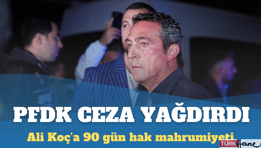 PFDK Fenerbahçe’ye ceza yağdırdı