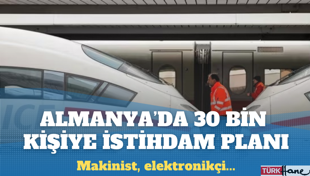Almanya yabancı makinist arıyor