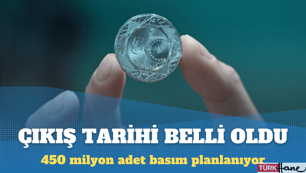 Madeni 5 liranın piyasaya çıkış tarihi belli oldu