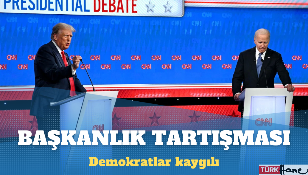 Biden ve Trump, dört yıl aradan sonra TV tartışması için karşı karşıya geldi