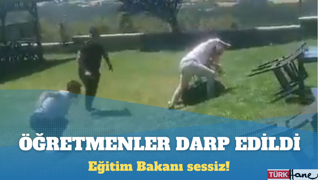 Haklarını isteyen öğretmenler darp edildi