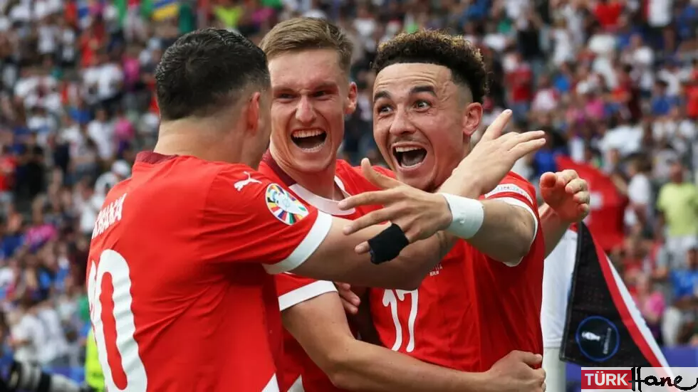 EURO 2024: İlk çeyrek finalist İsviçre