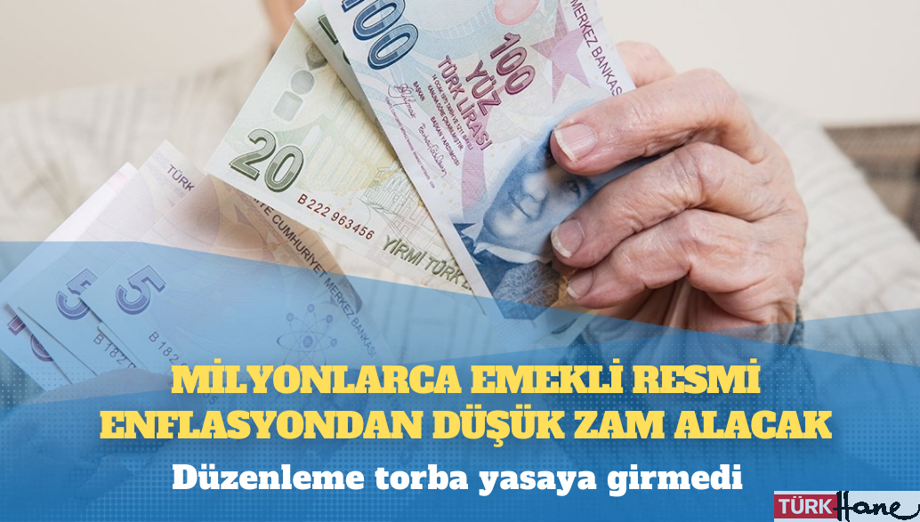 Kök aylığı 8 bin lira ve altı olan milyonlarca emekli “sıfır” zam alacak