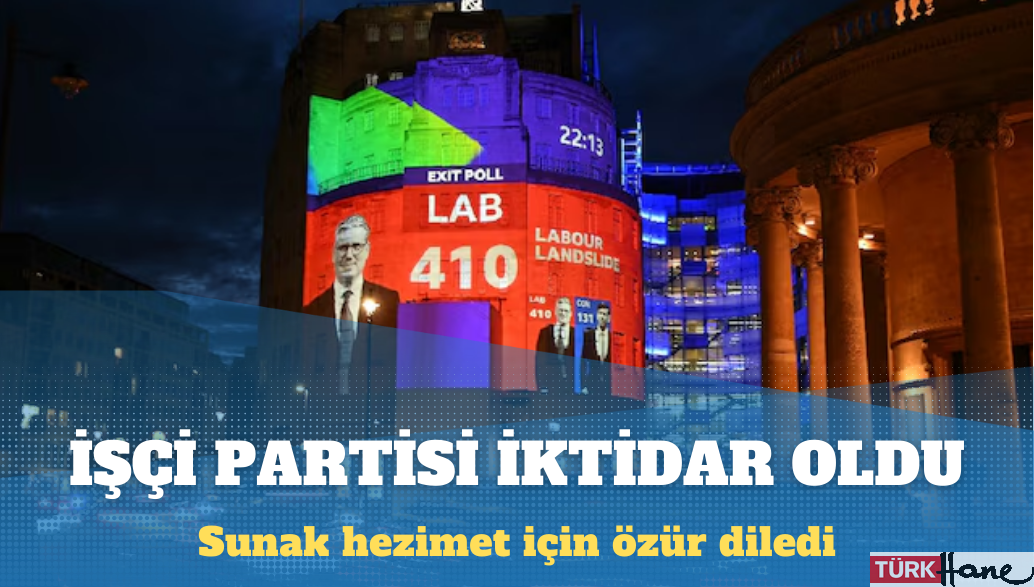 İngiltere’de İşçi Partisi 14 yıl sonra iktidar oldu. 4 Temmuz genel seçimlerinde çoğunluğu elde eden partinin lideri 