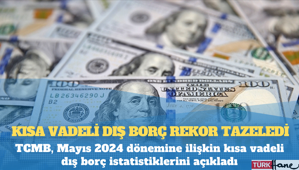 Kısa vadeli dış borç rekor tazeledi