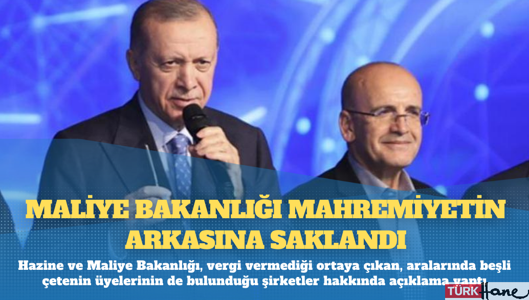 Devlete vergi vermeyen dev firmalar: Maliye bakanlığı mahremiyetin arkasına saklandı