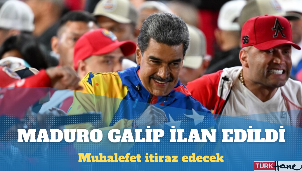 Venezuela seçimleri: Maduro galip ilan edildi, muhalefet itiraz edecek