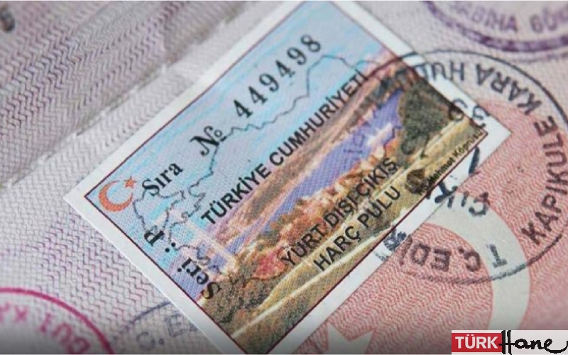 Yurt dışı çıkış harcı artık 500 lira