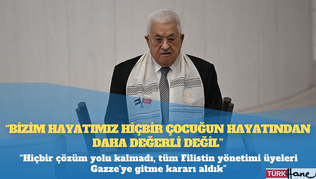 Filistin Devlet Başkanı Abbas: Hiçbir çözüm yolu kalmadı, tüm Filistin yönetimi üyeleri Gazze’ye gitme kararı a