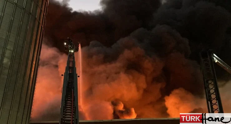 Gaziantep’te halı fabrikasında yangın çıktı