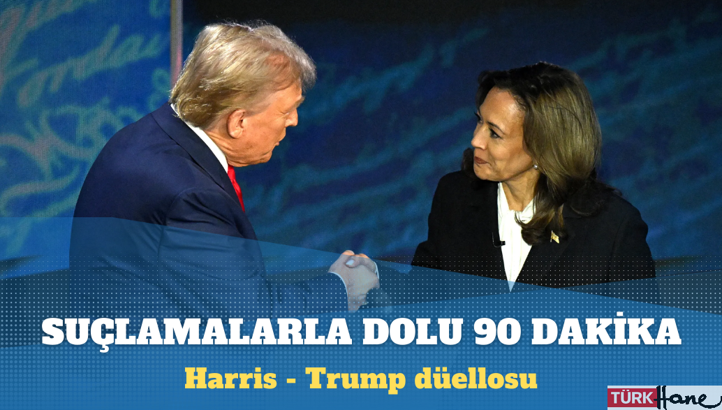 Harris – Trump düellosu: Suçlamalarla dolu 90 dakika