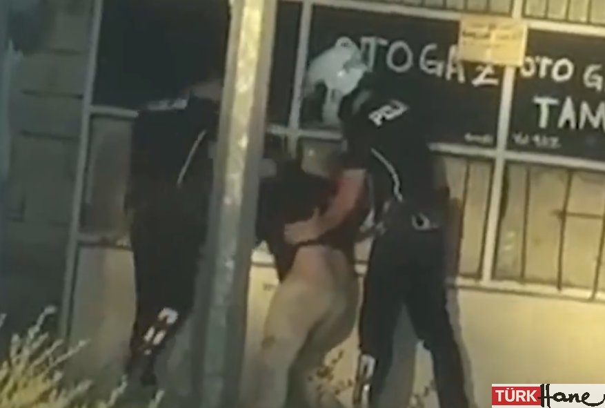 Urfa’da polis şiddeti kayıt altında