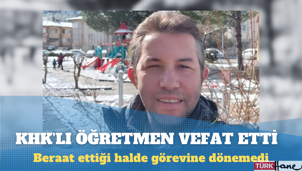 KHK’lı öğretmen trafik kazasında hayatını kaybetti