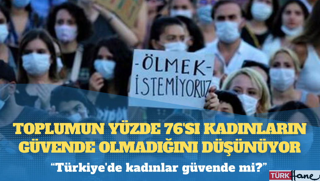 Anket: Toplumun yüzde 76’sı kadınların güvende olmadığını düşünüyor