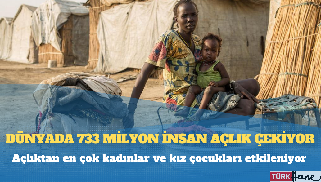 Dünyada 733 milyon insan açlık çekiyor