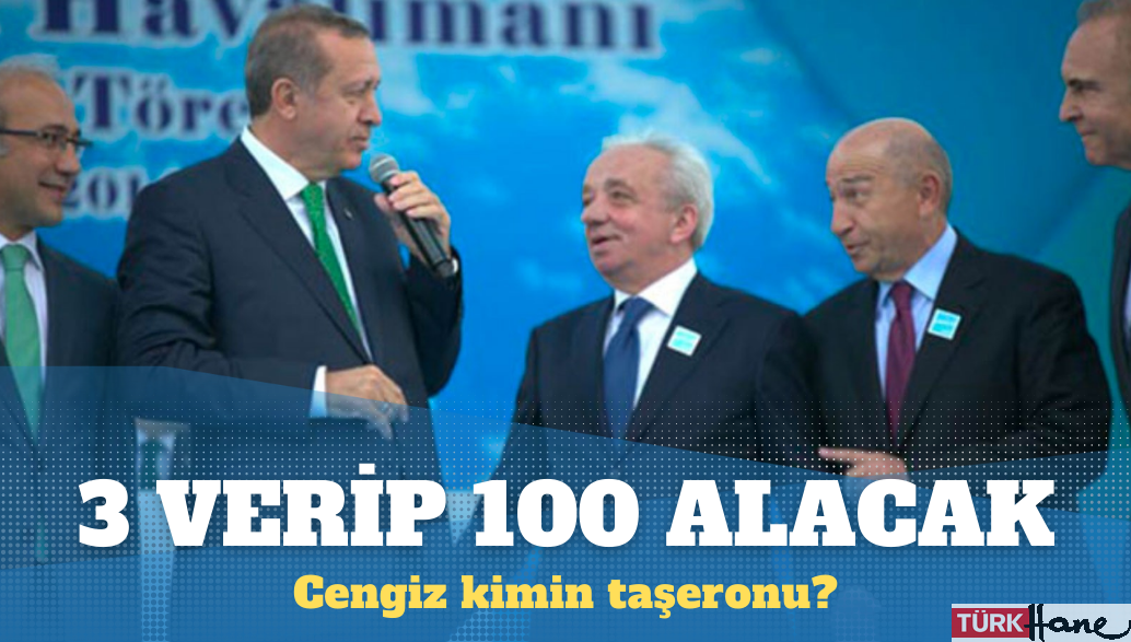 Cengiz 3 verip 100 alacak