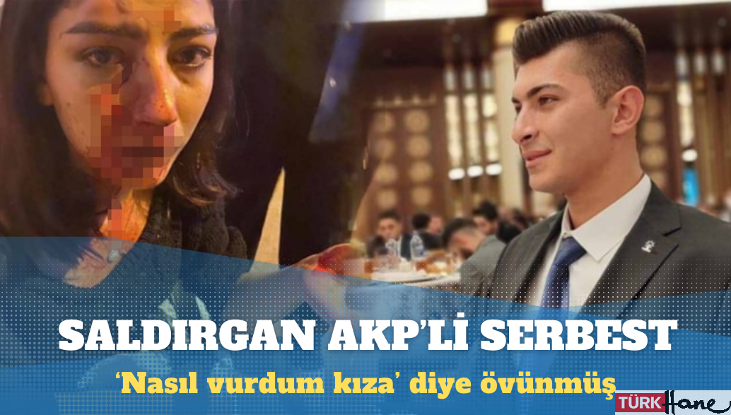 Kadına saldıran AKP’li serbest bırakıldı