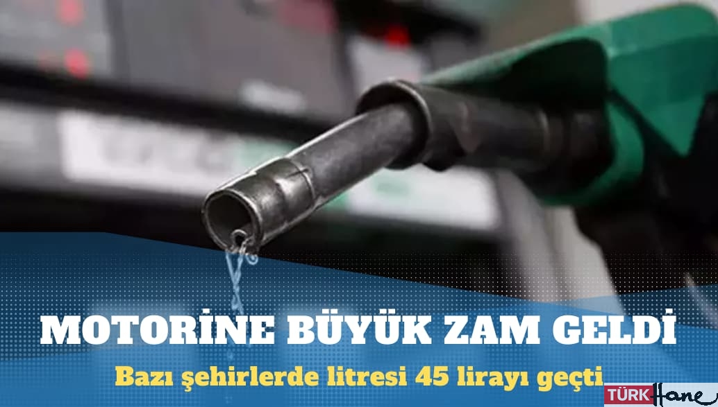 Motorine büyük zam geldi
