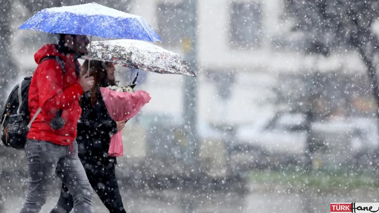 Meteoroloji’den sağanak ve kar yağışı uyarısı
